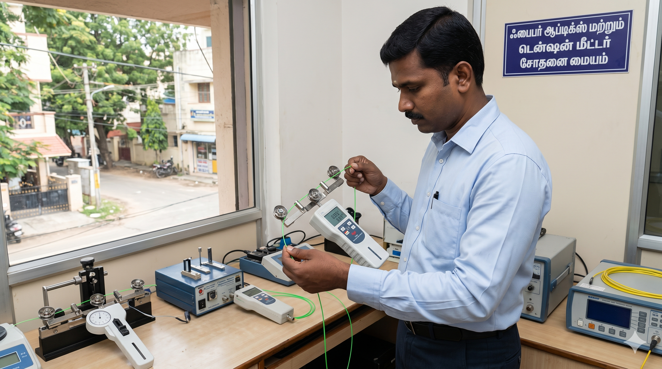Fiber Optic Cable Tension Meters